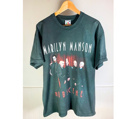 2003 Marilyn Manson t-shirt "mObscene"