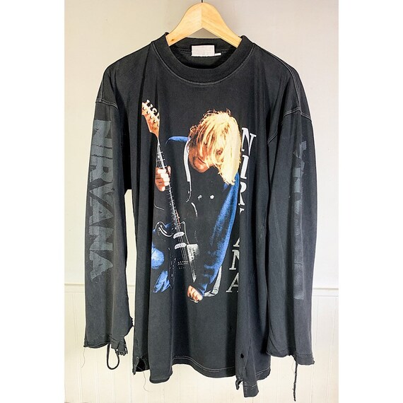 1990’s Nirvana long sleeves t-shirt « Kurt Cobain