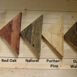 Reclaimed / New Country Rustic Floating Corner Shelf / Varitions / Colors W/ DIY Cottagecore
