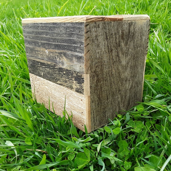 Reclaimed wood Tissue Box Rustic