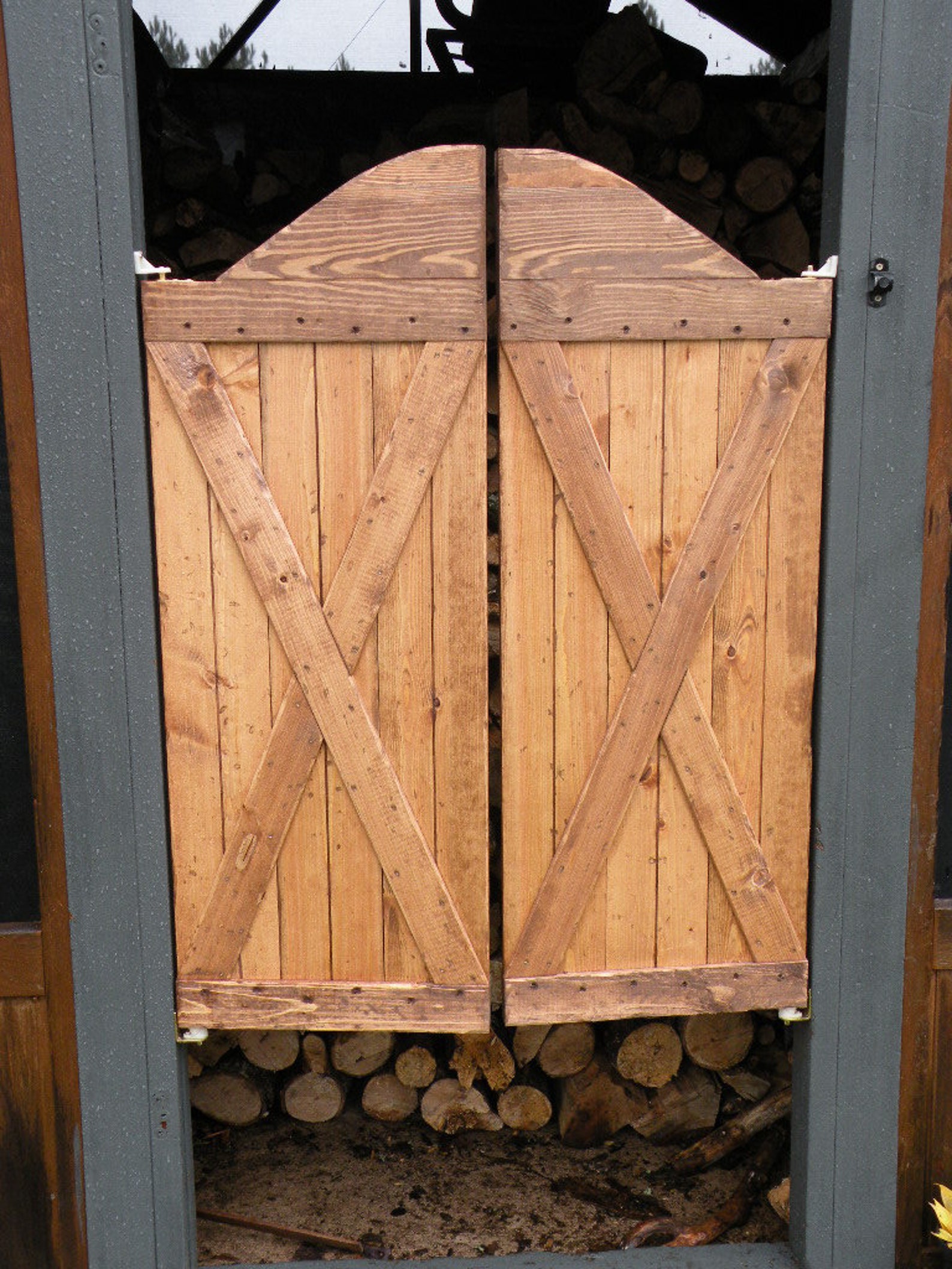 Distressed Rustic Western Barn Swinging Saloon Cafe Doors Bar Etsy
