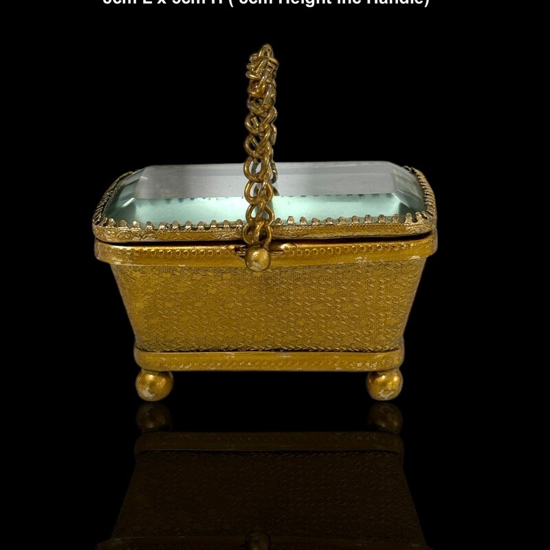 Antique Gold Gilded Box - Etsy UK