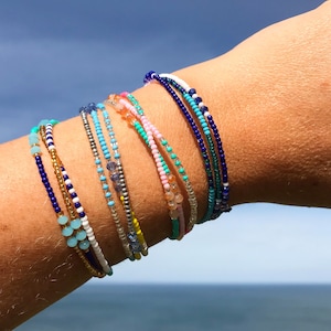 NEXPA - seed bead bracelet - handmade friendship bracelet - unique gift - boho jewelry - natural bracelet - minimalist fashion bracelet