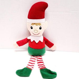Christmas Holiday Elf on a Shelf Stuffed Animal Plush Toy - Etsy