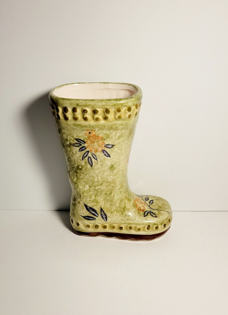 ceramic wellington boot