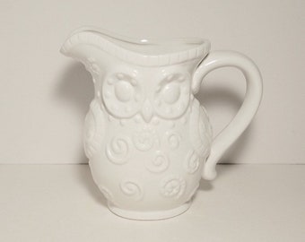 Tea for One ~ Fox Owl Tea set teiera con piattini 