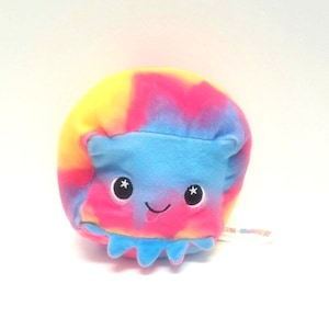 Moosh Moosh Reversible Octopus Plush/Rainbow Plush/Pink Plush/Octopus/5”
