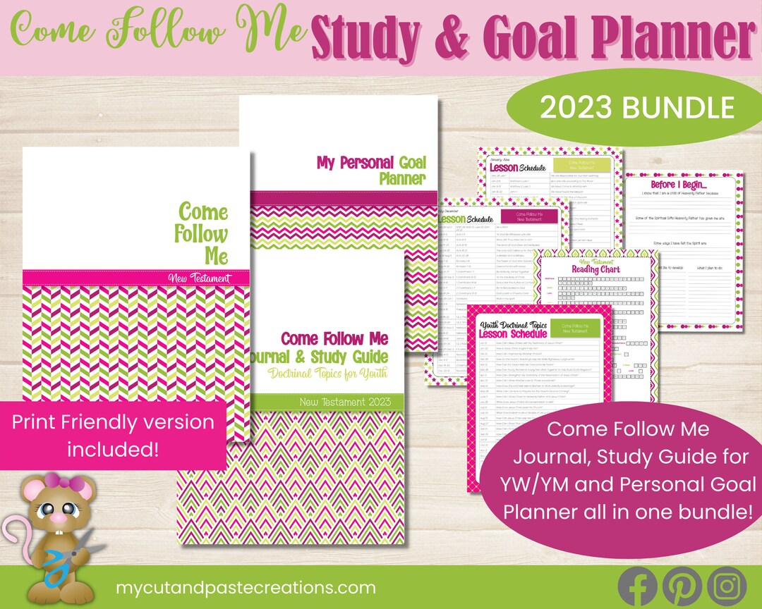 2023-lds-youth-come-follow-me-bundle-new-testament-scripture-etsy