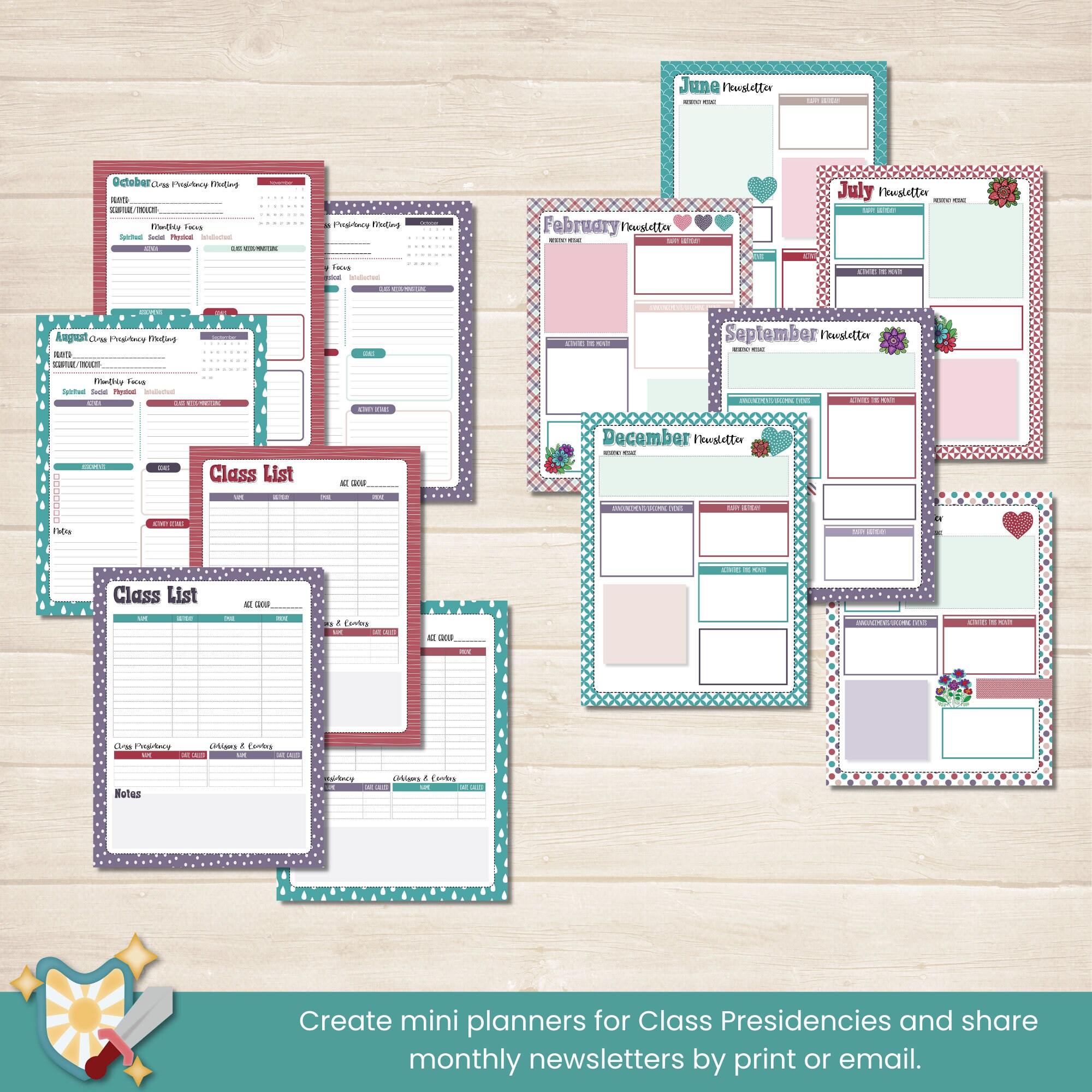 2024 LDS Young Women's Planner, YW Presidency Binder, 2023 Young Woman ...
