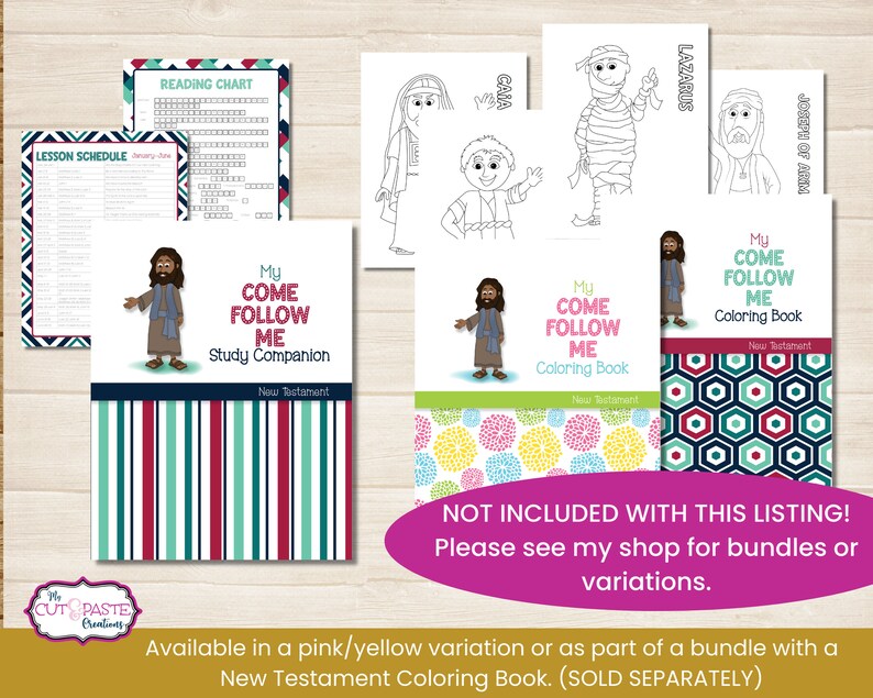 Come Follow Me 2023 Kid's New Testament Workbook Kids - Etsy