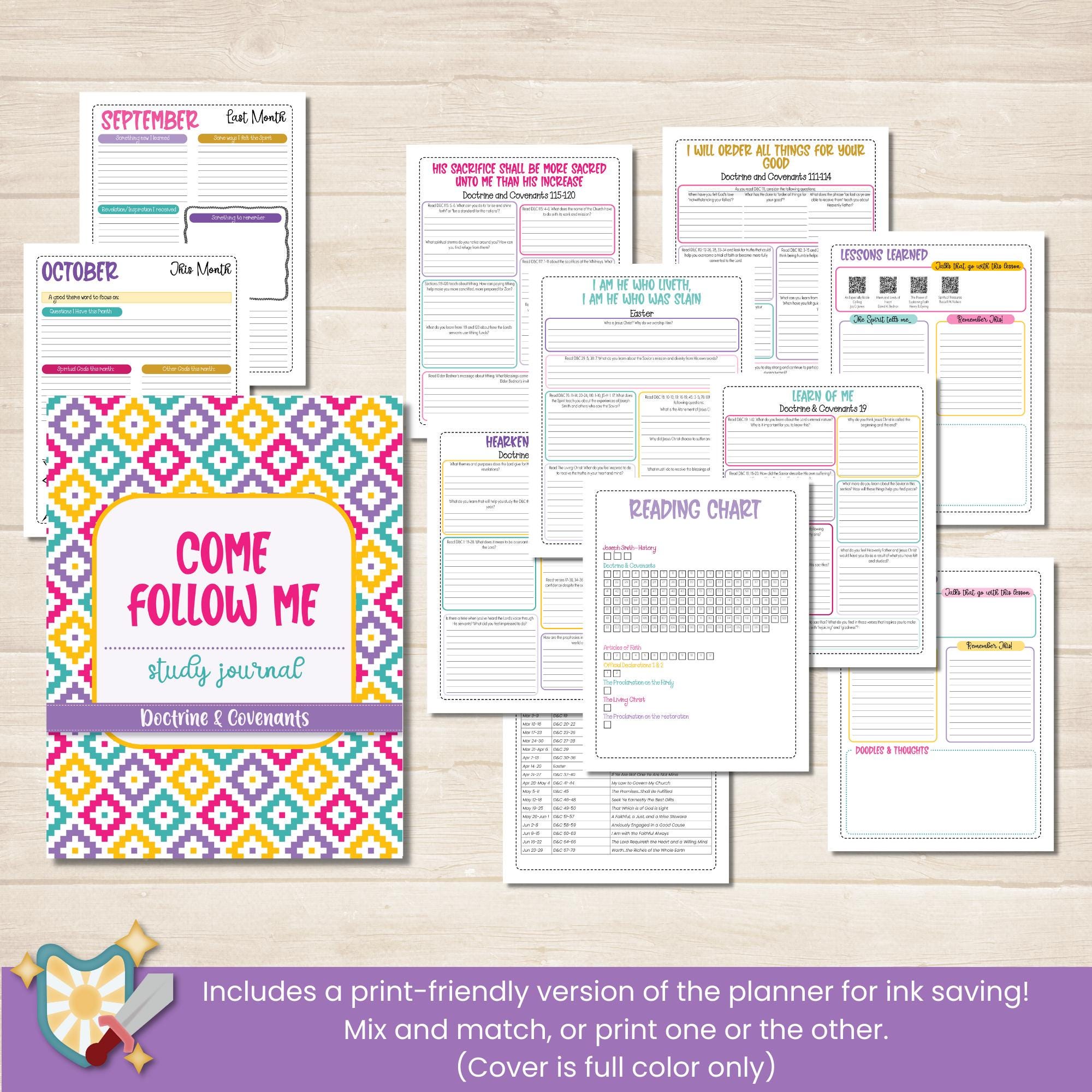 2025 LDS Youth Come Follow Me BUNDLE, Doctrine and Covenants Scripture ...