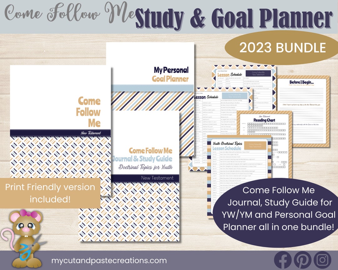 2023 LDS Youth Come Follow Me BUNDLE New Testament Scripture Etsy