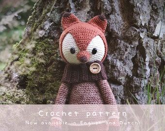 PATTERN - Little Woodland Friends - Mister Fox by Ruby Robin Creations