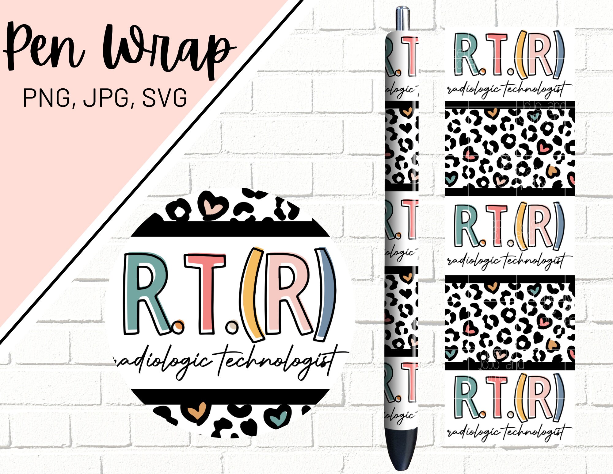 Rad Tech Pen Wrap, Xray Tech Pen Wrap, Imaging Pen Wrap, Radiologist ...