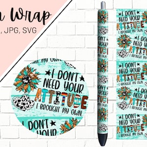 Country Western Pen Wrap, Serape Pen Wrap, Sunflower Pen Wrap, Sarcastic Pen Wrap, Cowhide Inkjoy Pen Wrap, Cowgirl Pen Wrap, Pen Wrap PNG