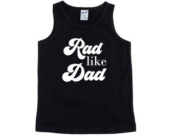 Rad Like Dad Shirt for Toddlers and Infants Fathers Day | Etsy