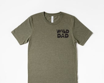 Wild Dad Shirt, Two Wild Dad Shirt, Mens Shirt, Dad Outfit, Two Wild Party Shirt, Second Birthday, Matching Shirts