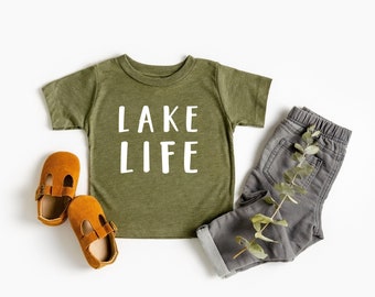 Lake Life Shirt, Toddler Clothes, Christmas Gift, Boys and Girls Clothes, Lake Tshirt, Boy Shirt, Girls Shirt, Lake Shirt, Kids Lake Shirt