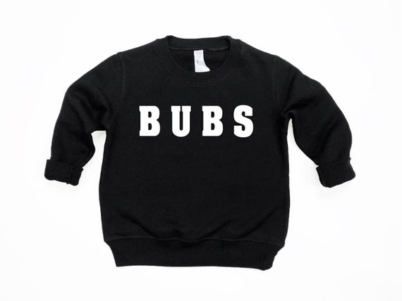 Bubs Crewneck Bubs Sweatshirt Boys Simple Sweatshirt Toddler Clothes Boys Clothes Boys Outfit Toddler Sweatshirt Christmas Gift Etsy
