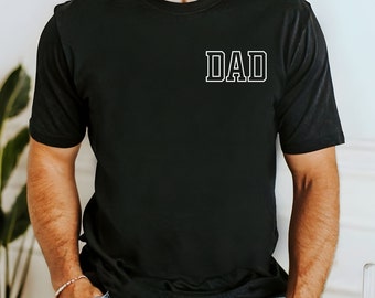 Dad Pocket Design Shirt, Gift for Dad , Mens Shirt, Dad Outfit, Fathers Day Shirt, Fathers Day Shirt, Matching Shirts, Simple Shirt