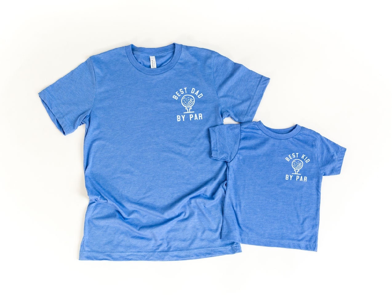 Best Dad by Par Matching Shirts,  Matching dad and me Shirts, Fathers Day Gift, Daddy and Me Shirts, Gift for Dad, New Dad Gift, Golf Shirts
