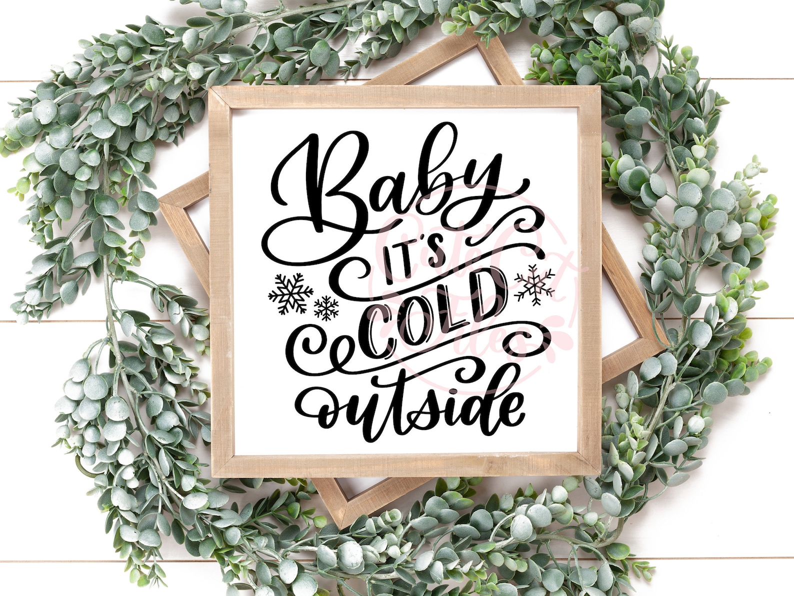 Baby It's Cold Outside SVG | Christmas Winter Cut File (digital ...