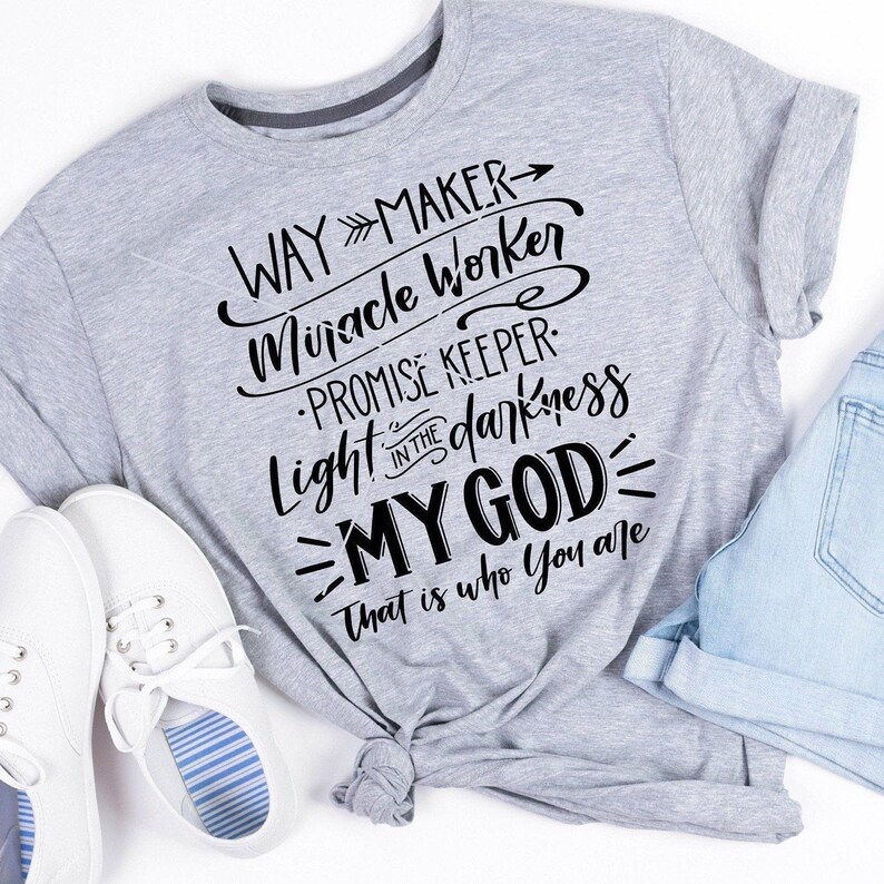 Download Way Maker SVG PNG DXF Way Maker Shirt Waymaker svg My | Etsy