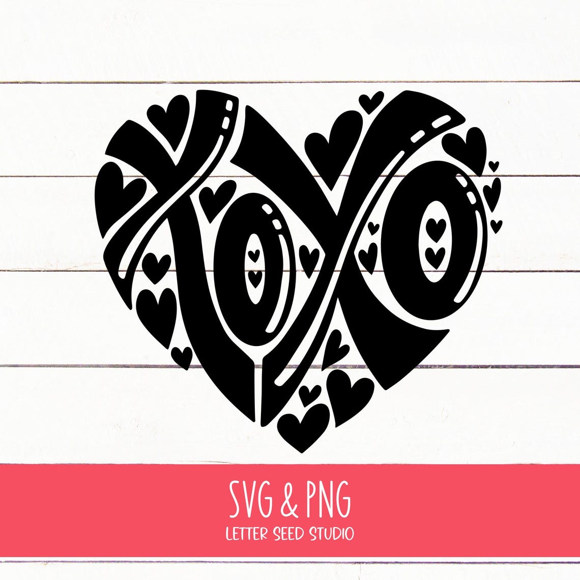 XOXO Heart SVG PNG | Valentine's Day Svg | Xoxo Png | Love Cut File Svg ...