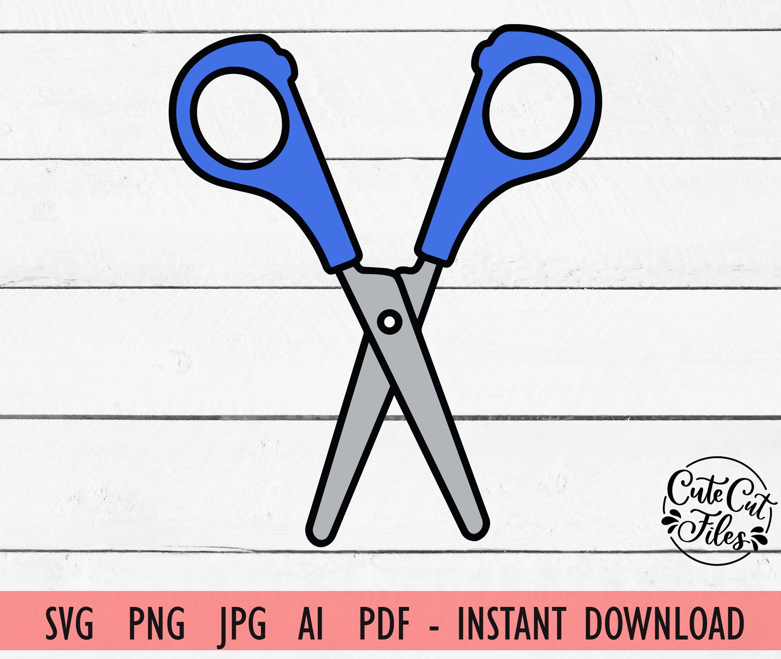 Scissors SVG PNG Scissors Cut File Scissors Clipart - Etsy