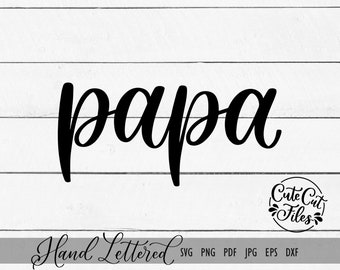 Papa SVG PNG / Papa Cut File / Abuelo SVG / Papa Camisa