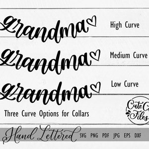 Oma Kragen SVG PNG | Oma Shirt Kragen SVG | Oma Shirt png | Geschwungene Oma svg