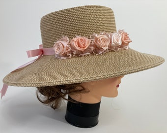 Flower Hat Band - Etsy