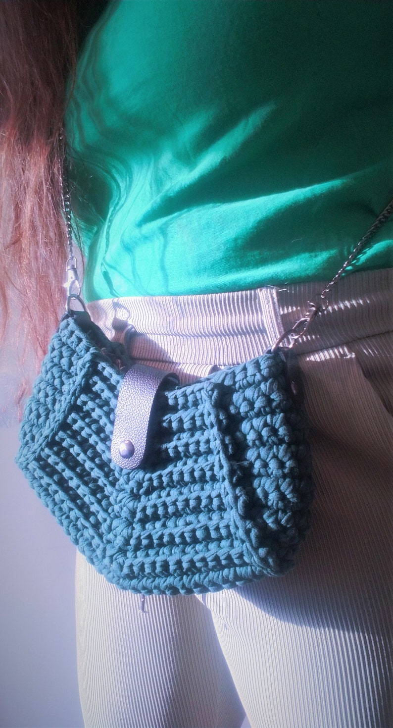 Emerald Green Crossbody Bag Bottle Color Shoulder Bag Etsy
