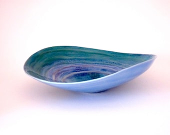 Large ceramic fruit bowl, One of a kind pottery bowl, Ceramic centerpiece, Artistic Ceramics, Unique pottery, Fine Art pottery.