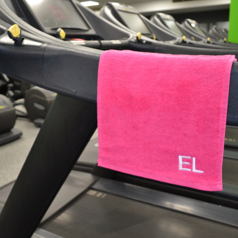 Personalised EMBROIDERED Gym Towel Sweat Towel Gym Towel Etsy