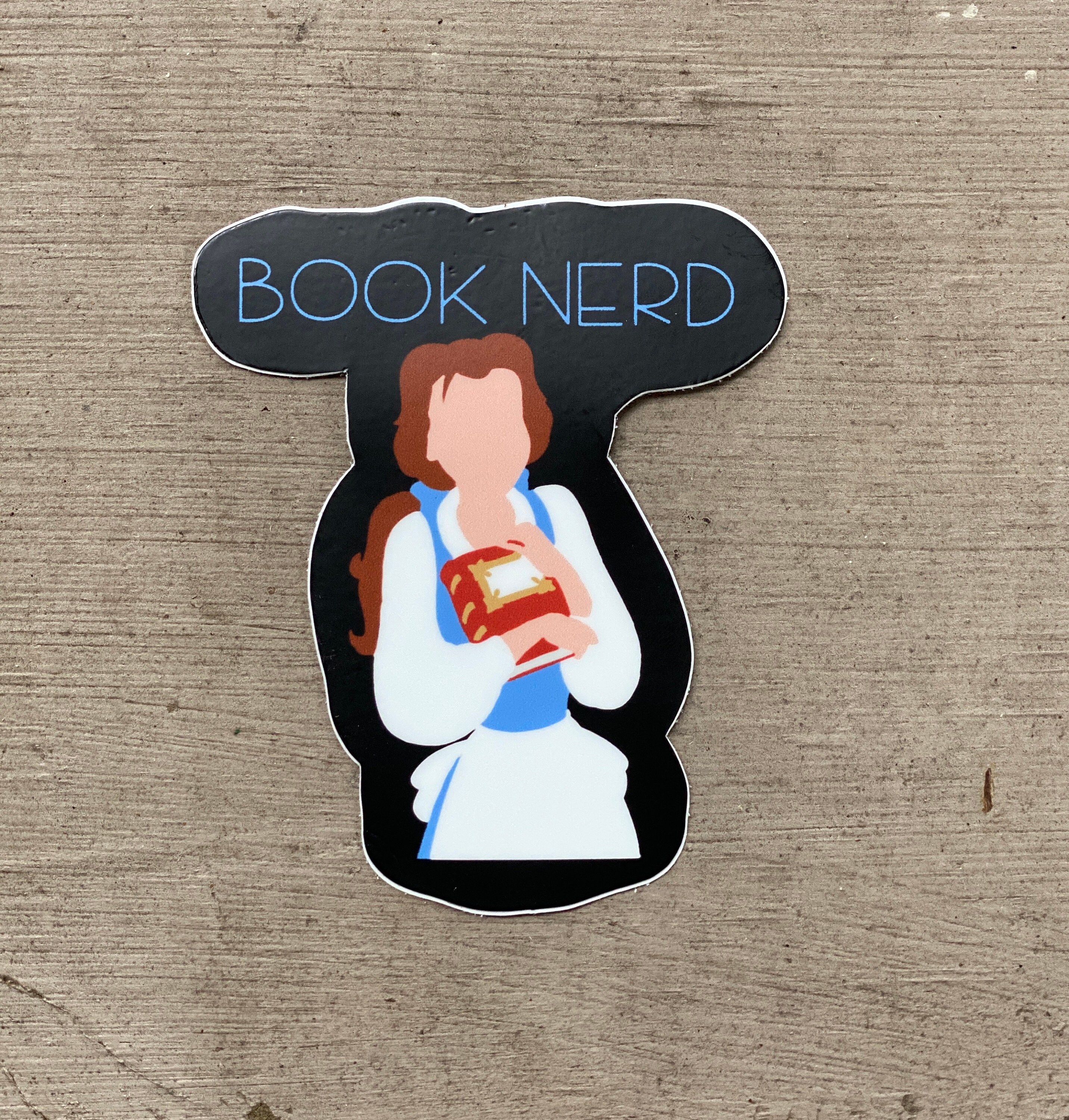 Book Nerd Sticker | Reading stickers | Cute Sticker | Funny Stickers …