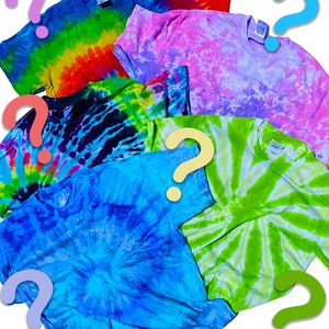 Mystery Tie Dye T-Shirt - Adult and Youth Size Tees
