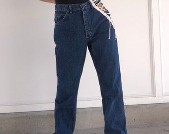 Straight Leg High Waisted Jeans