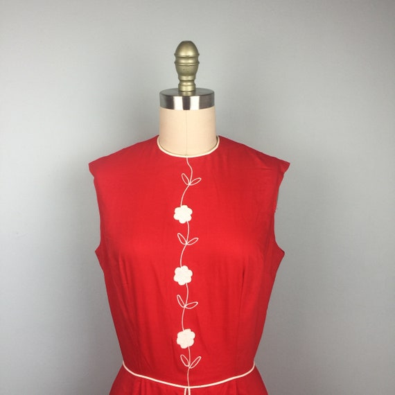 Red 1950’s Bobbie Brooks Dress
