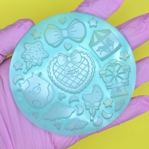 Toy Themed Deco Palette Silicone Mold