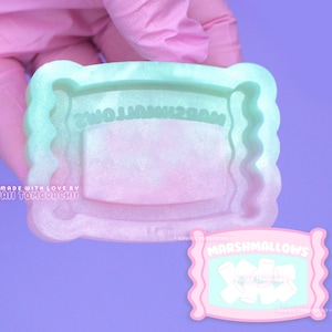 MARSHMALLOWS BAG Shaker, Bits or Set Design Silicone Mold