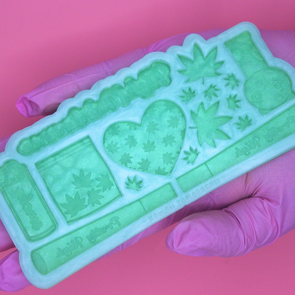 Marijuana Resin Molds Etsy