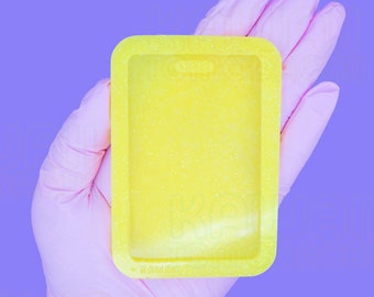Badge Silicone Mold - Blank Badge Buddy Mold For Making Resin Badges - Resin Casting Supply