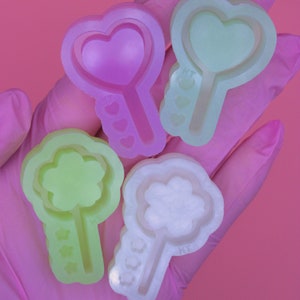 Small Wand Shaker Silicone Mold for Resin Casting YOU CHOOSE!