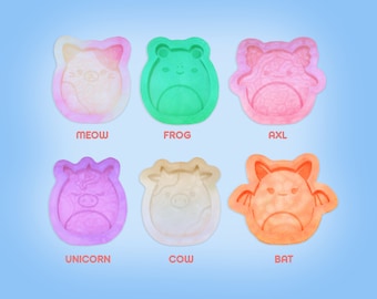 PLUSH Animal MINI Silicone Molds - Resin / Food / Clay / Wax safe