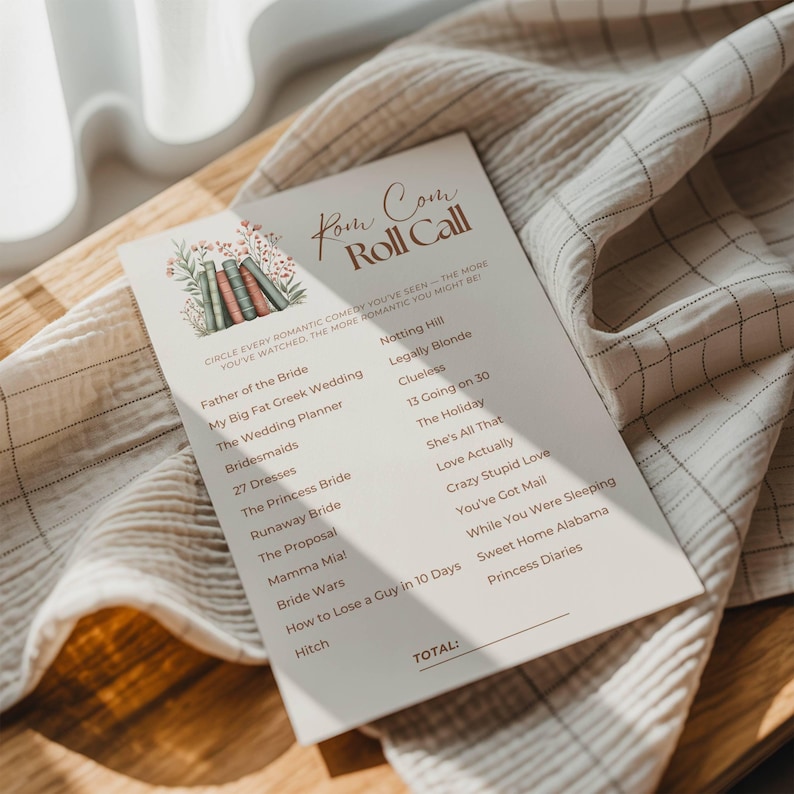 Her Next Chapter Bridal Shower Games, Story Book Bridal Shower Games, New Chapter Bridal Shower Games Bundle (0205) image 4