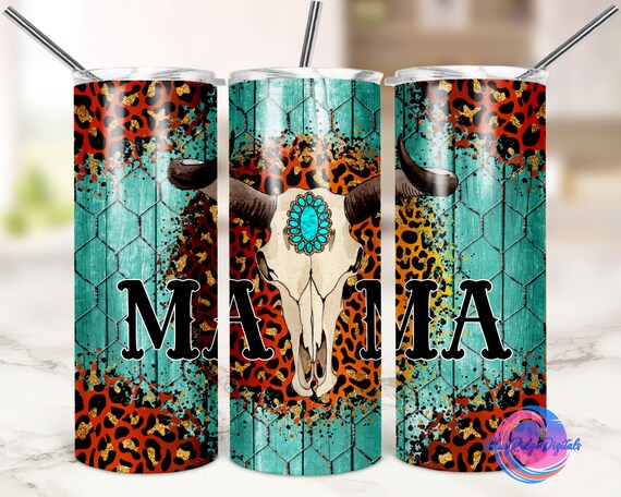Clip Art Art & Collectibles Western Mama 20 oz Skinny Tumbler ...