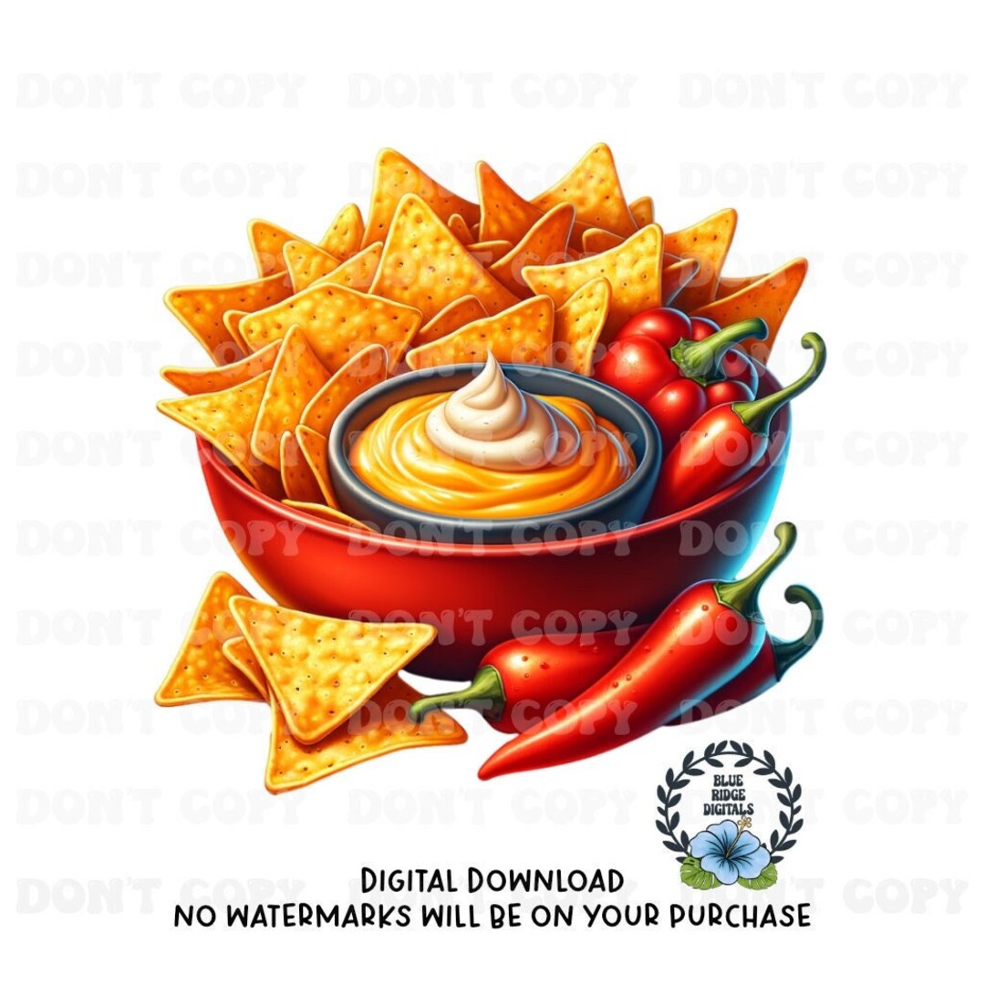 Nacho Clipart, Food Clipart, Nacho Towels, Kitchen Signs, Sublimation Designs, Wall Art Print ...