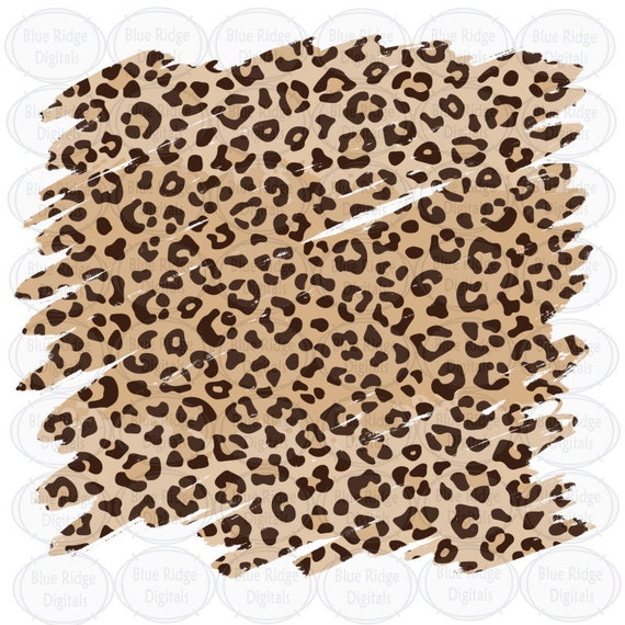 Distressed Leopard Backsplash PNG Sublimation Designs Shabby | Etsy