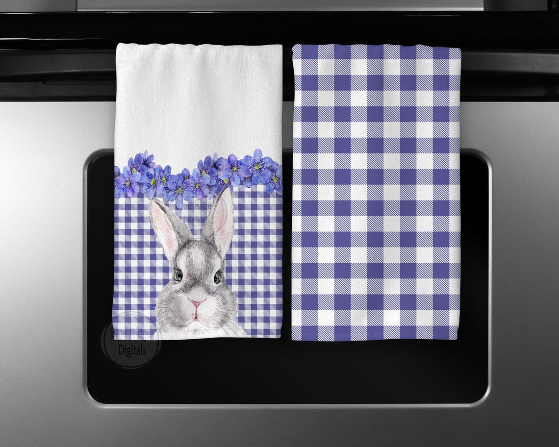 Easter Tea Towel Sublimation Design Digital Download Farmhouse Etsy